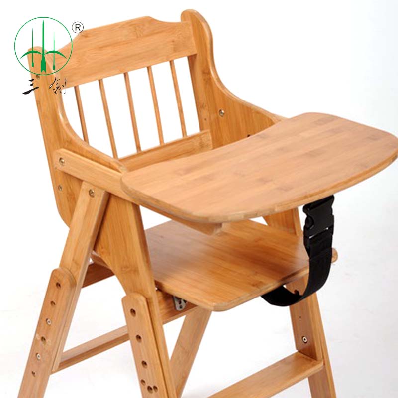 宜家餐椅特价餐桌椅椅楠竹0-4岁宝宝餐椅折叠幼儿坐椅拆装儿童椅