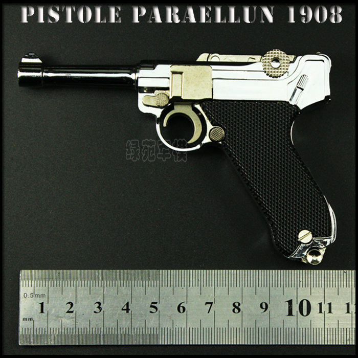 包邮 德国鲁格卢格P08 1：2.05 全金属可拆卸 手枪模型 不可发射