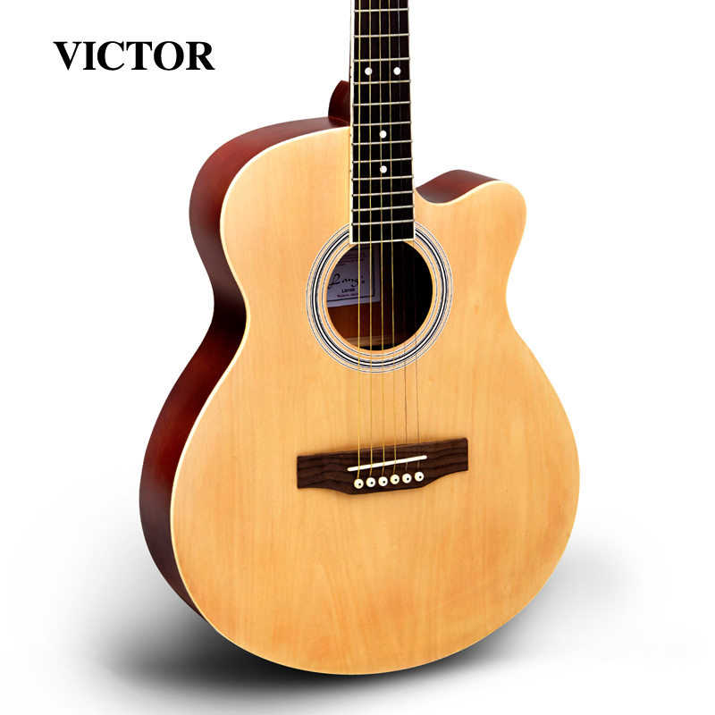 victor40寸南洋木高级民谣吉他套装 吉他厂家批发