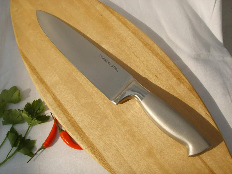 【包邮】8寸精钢厨师刀/不锈钢菜刀/水果刀/多功能刀/切肉刀