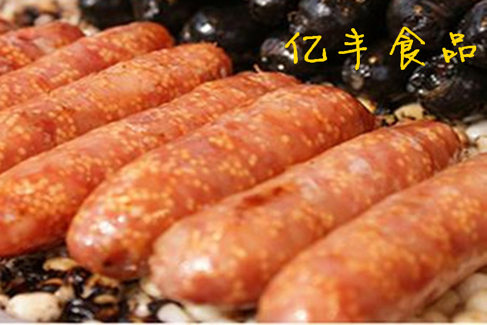 飞鱼卵香肠450g/源香食品/福建著名商标/台湾香肠/