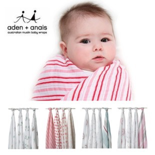 aden+anais出口婴儿巾纱布蜡烛包宝宝双层透气