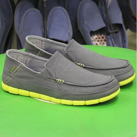 2014新款专柜正品代购Crocs卡洛驰男士舒跃奇便鞋帆布男鞋#14773