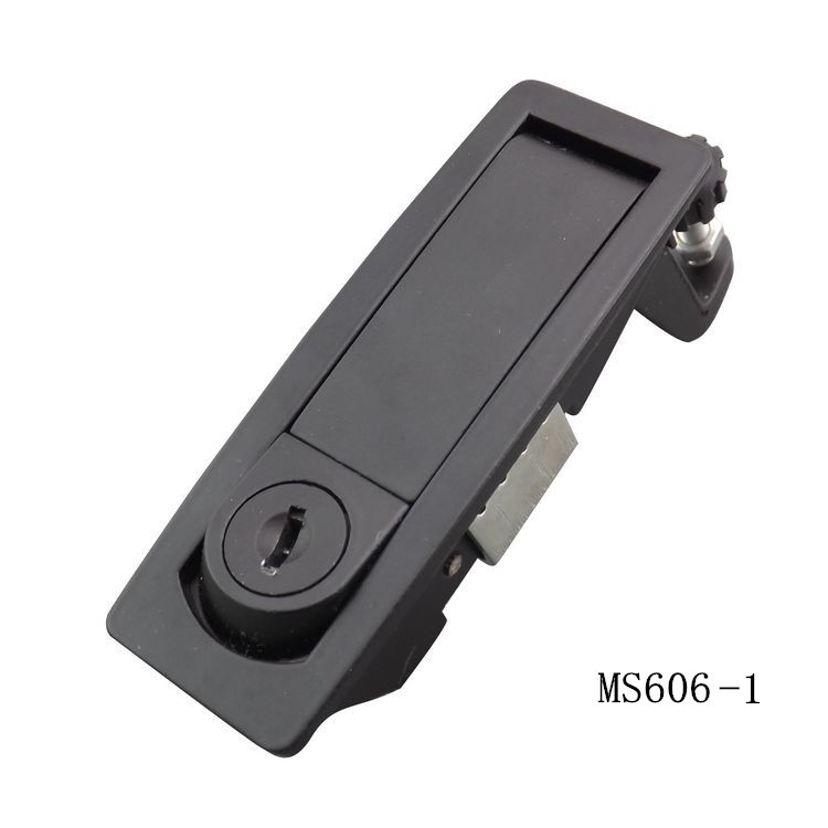 MS606通信柜锁设备箱锁动力配电柜锁 防水铁箱锁工业柜锁机械门锁