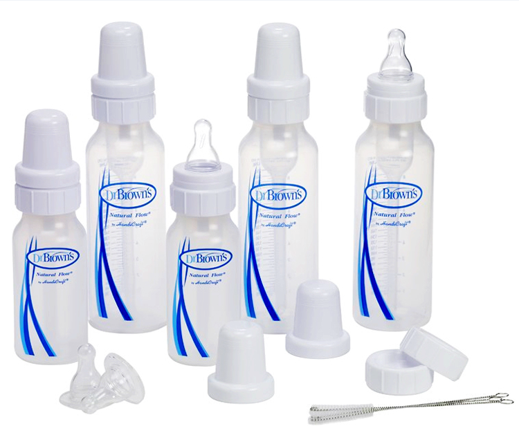 美国代购Dr Brown's 布朗博士新生儿奶瓶12件套装 不含BPA 现货