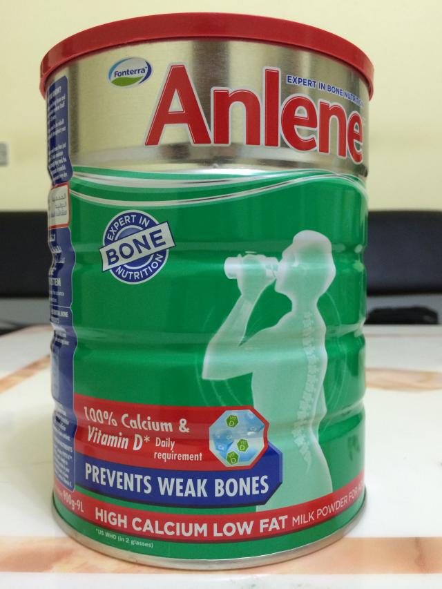 Anlene安怡金装高钙低脂成人奶粉 900g　健康骨骼营养专家
