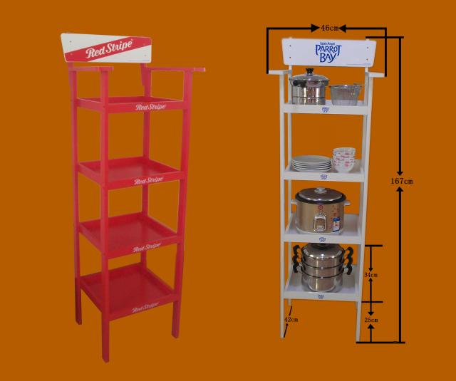 多功能厨房置物架微波炉架层架厨房储物架收纳架实木架子