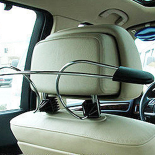 新品不锈钢汽车衣架 车载多功能衣架 汽车用品方便实用安全可靠