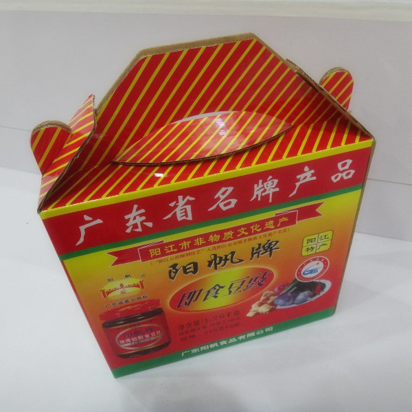 阳江特产 阳江豆豉 阳江阳帆食品 阳帆牌 阳江豆豉礼盒1.26kg