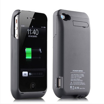 正品苹果iphone4 4s手机背夹电池壳外置移动电源充电宝器3000毫安
