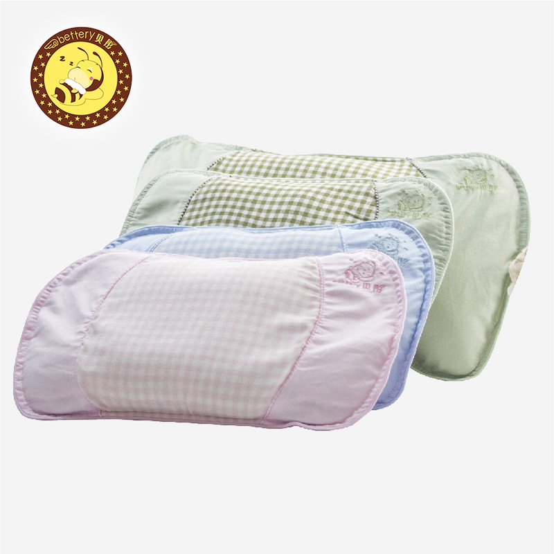 贝彤 婴幼儿枕头 竹纤维草本颗粒枕3D保健枕头防偏头 婴儿定型枕