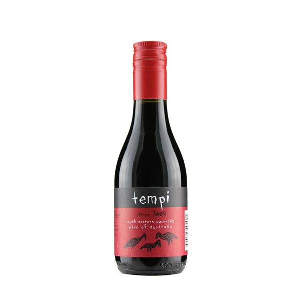 包邮特价 原瓶进口 澳洲 小瓶装红酒 天湃西拉 干红葡萄酒 187ml