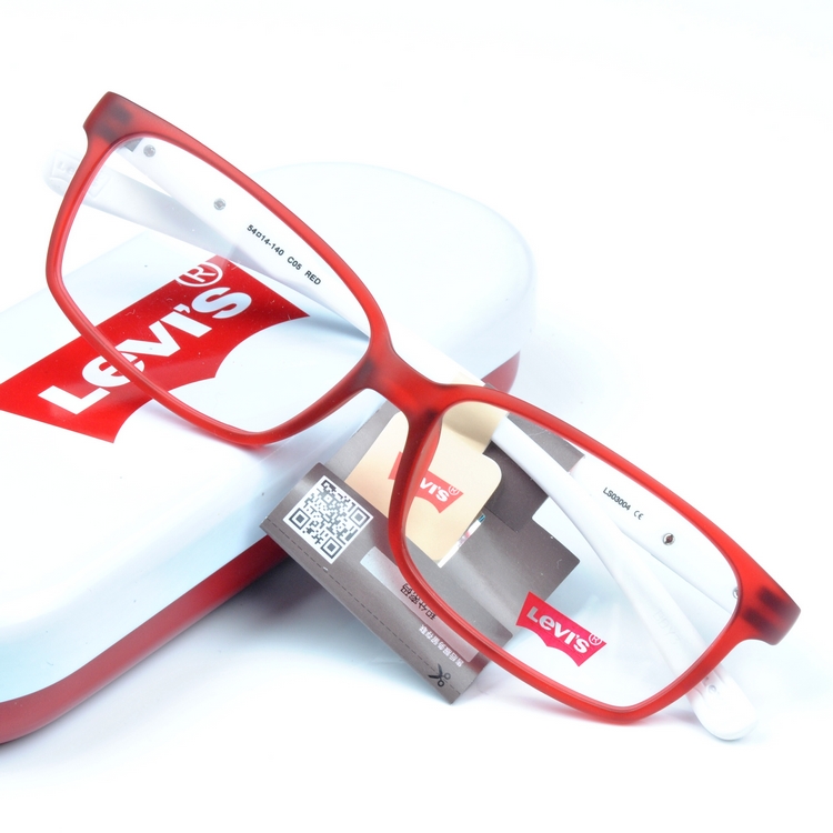 Levis李维斯眼镜框 TR90超轻韧性全框男女款近视眼镜架 LS03004