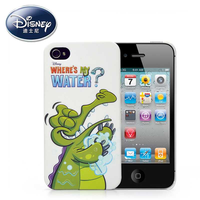 正品迪士尼 iPhone4S手机壳 苹果4手机壳 可爱超薄保护外壳保护套