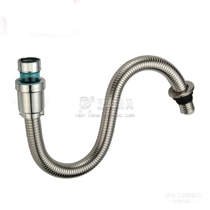 防臭面盆下水软管 下水器连接软管 配件下水管