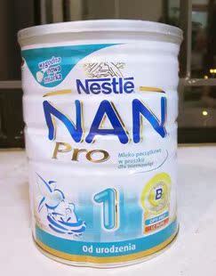 Nestle/雀巢奶粉能恩NAN系列1段800g 波兰代购直邮6瓶起气囊发货