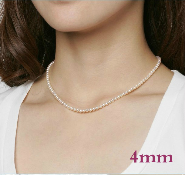 456mm小巧米珠饰品项链玻璃仿珍珠锁骨链批发服装时装配饰精品