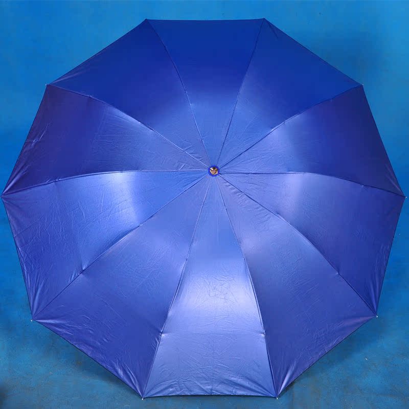 雨伞折叠特价包邮超强防紫外线纯色超大彩胶遮阳伞太阳伞双人伞女