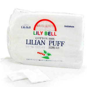 正品LilyBell丽丽贝尔 化妆棉100%优质纯棉卸妆棉特惠厚款222片
