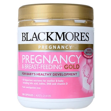 【直邮】澳大利亚代购  Blackmores 孕妇及哺乳期黄金营养素180粒