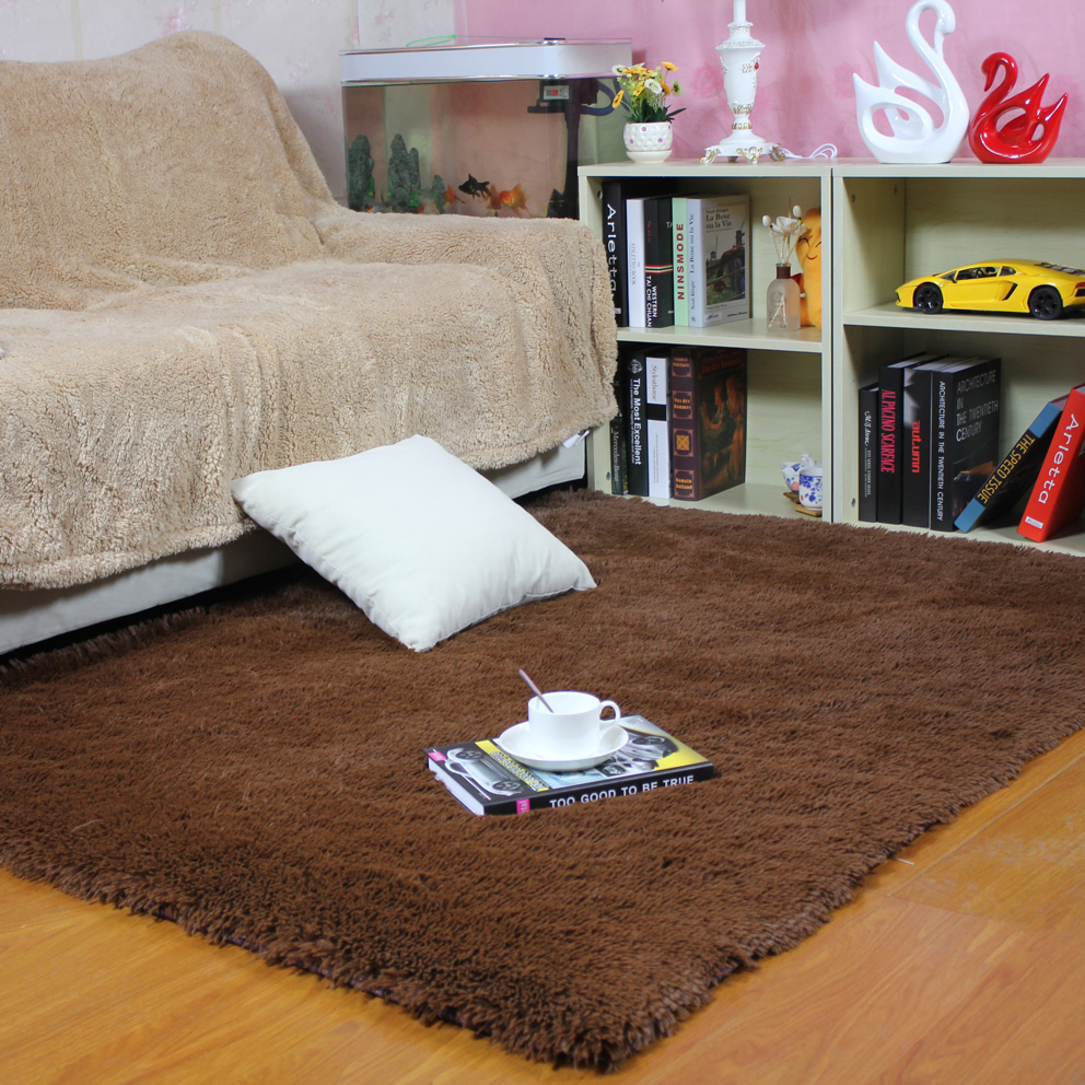 特价榻榻米长方形可水洗丝毛床边卧室地毯客厅茶几满铺地垫定制