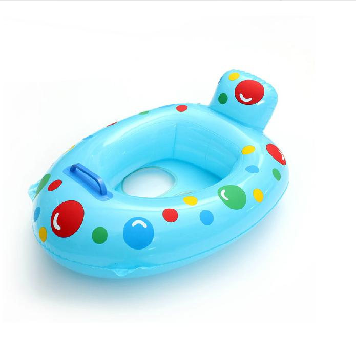 婴儿游泳池专用游艇 充气儿童游泳艇大号宝宝坐圈婴幼儿游泳圈