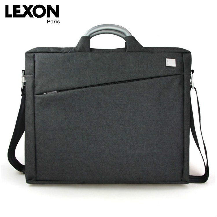 法国LEXON乐上男士15寸电脑包 单肩电脑包 公文包 办公包LN827