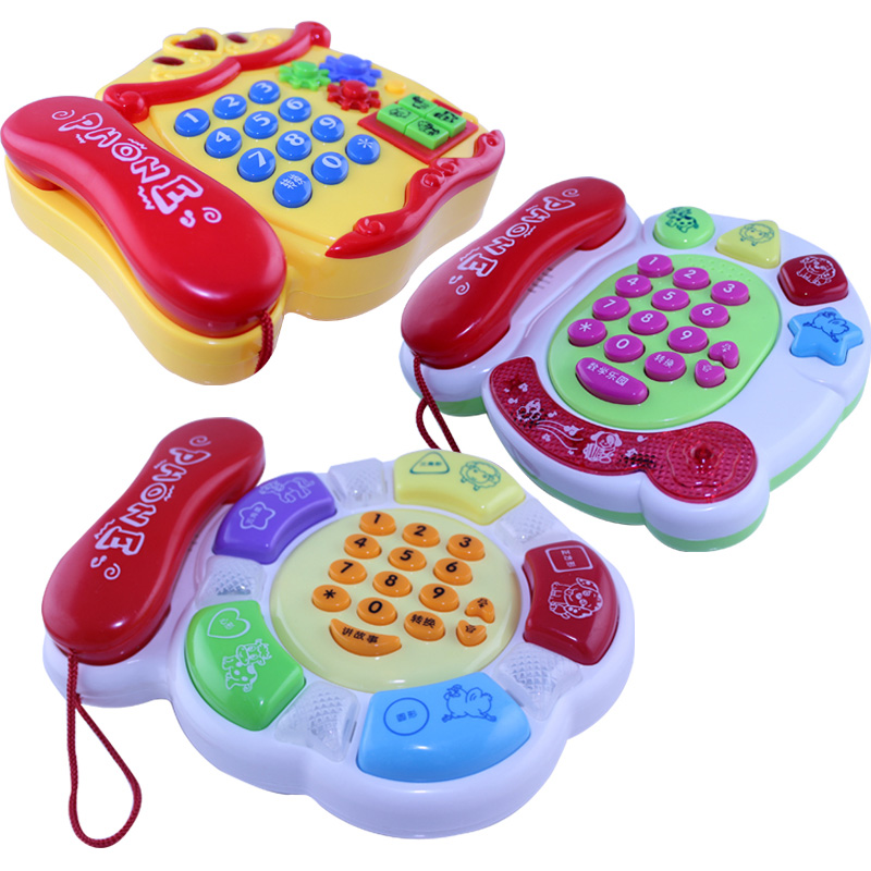 猫贝乐早教电话 儿童益智电话故事机玩具 宝宝启蒙音乐学习电话机