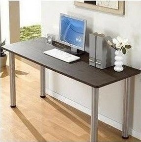带钢腿简易书桌电脑桌写字桌餐桌办公桌宜家风格