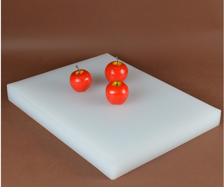 包邮 加厚大厨房方白PE塑料菜板砧板擀面板案板切水果菜墩塑料板