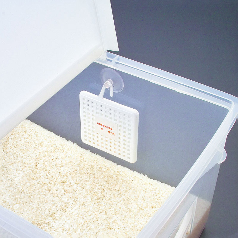 日本进口 大米防虫剂 米箱防蛀虫 米桶防虫剂 米缸防虫贴 带吸盘