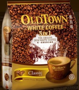 新到货 原装进口马来西亚怡保旧街场经典口味三合一白咖啡600G装