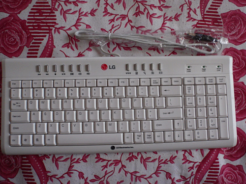 LG键盘 MK1000 超薄键盘 静音键盘 多媒体键盘 笔记本键盘