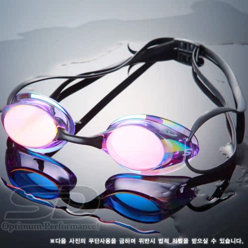 SDOC韩国进口正品 近视泳镜 镀膜 防雾 专业小镜框 4000C 包邮