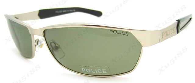 特价促销正品太阳镜男士偏光太阳眼镜8024 银框墨绿片