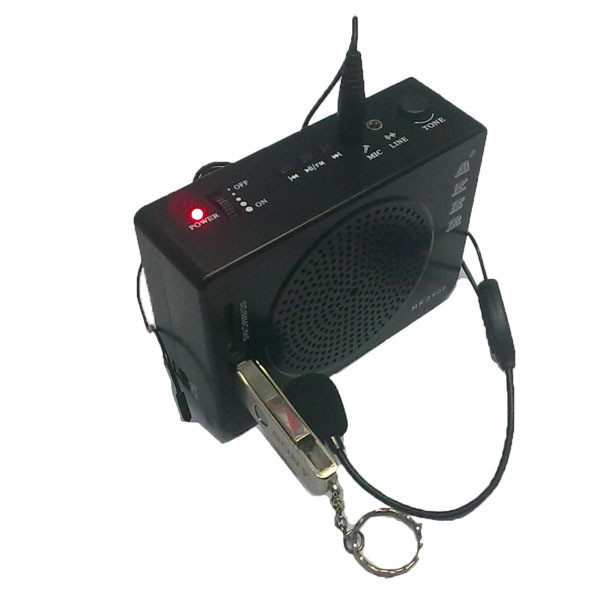 全国包邮 爱课 MR2800 腰包扩音器 插U盘 SD卡 FM收音