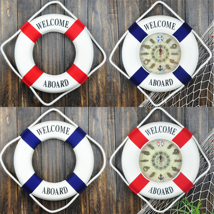 救生圈 轮胎 海洋地中海风格 海军装饰 地中海风情 航海士挂件