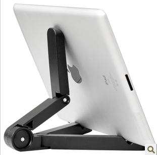 苹果ipad2/3/4手机平板电脑支撑架子底座airmini通用折叠懒人支架