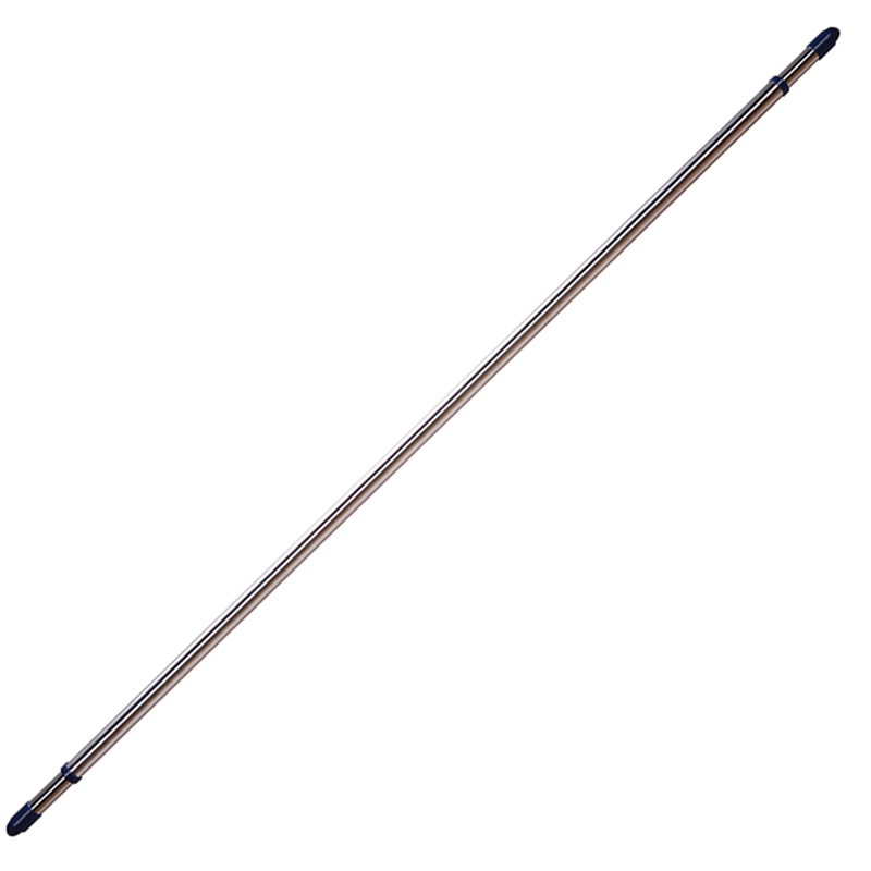 晾衣杆 不锈钢伸缩杆3米4米 晒被杆 钢竹竿 晾衣架组件 加厚光杆