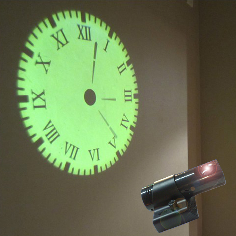 创意数字投影钟 复古夜光电子钟 LED投影钟表 客厅挂钟 酒店时钟