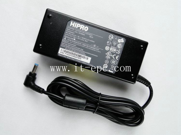 原装HIPRO ACER宏基 19V4.74A HP-A0904A3 90W笔记本电源适配器