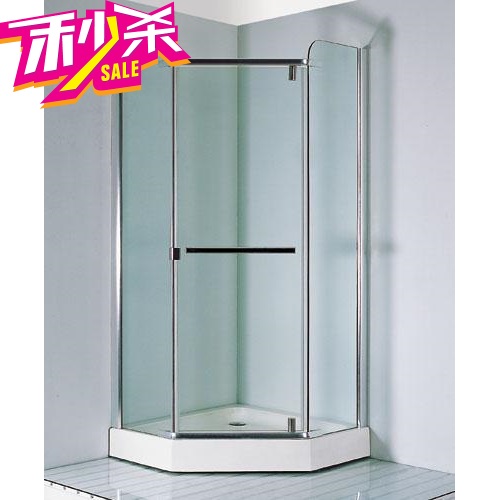 K最优惠亏本价8MM简易淋浴房简易房玻璃隔断玻璃门屏风