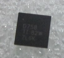 D758   DAC7558 12 位八路超低短时脉冲波形干扰数模转换器