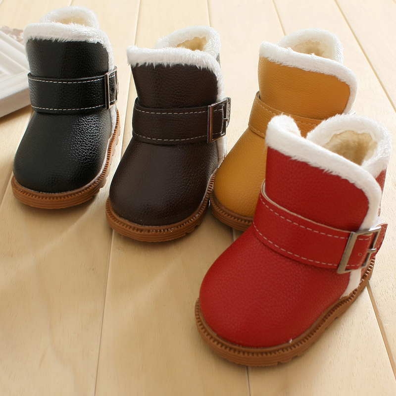 0-1岁童鞋男女宝宝棉鞋冬季雪地鞋雪地靴子学步防滑透气