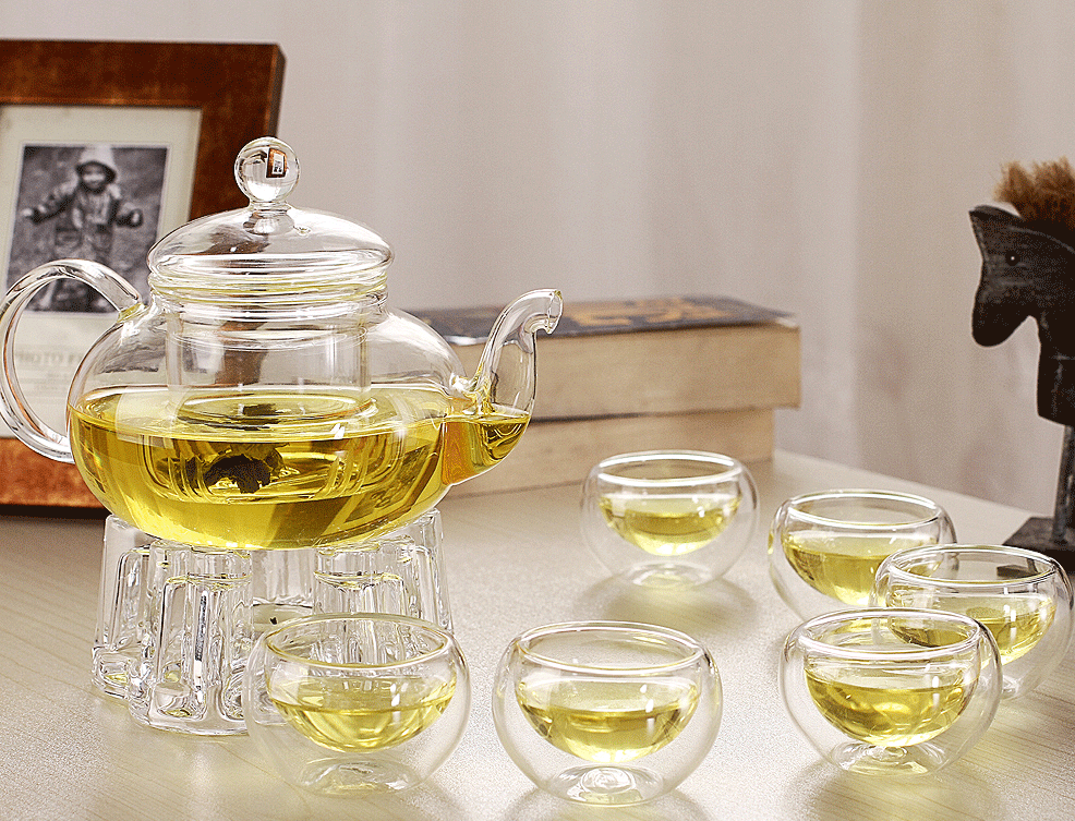 耐热玻璃茶具套整套茶具装特价包邮52元花茶壶水果茶功夫茶具