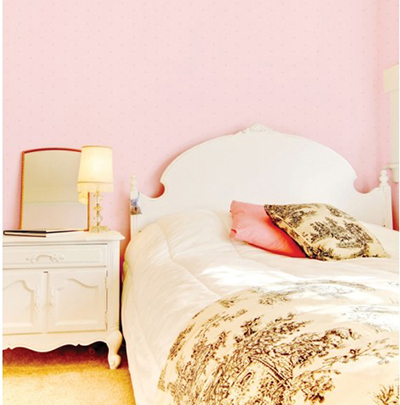 韩国现代简约温馨自粘墙纸 浪漫粉色爱心客厅卧室婚房背景墙壁纸