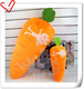 儿童兔斯基萝卜抱枕 可爱蔬菜水果抱枕 汽车装饰品 毛绒玩具
