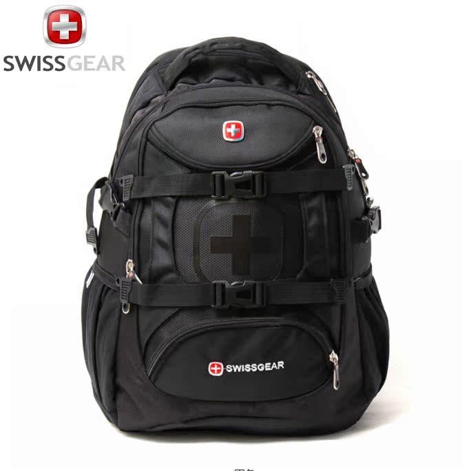 新品包邮瑞士军刀包双肩包电脑包商务休闲笔记本包旅行包男女背包