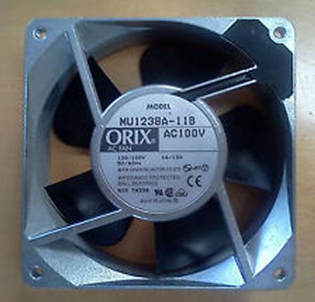 正品日本ORIX散热风扇100V 12CM 14/13W MU1238A-11B 质量保证AA