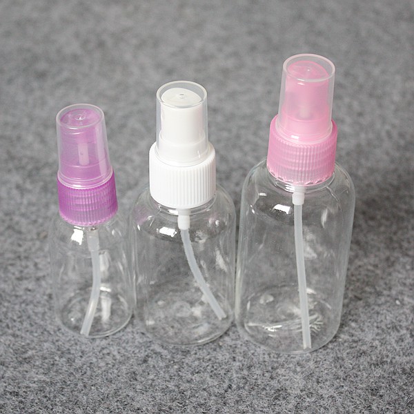 美容方便好用 爽肤水分装瓶 透明塑料喷瓶/喷雾瓶 30ml 50ml 75ml